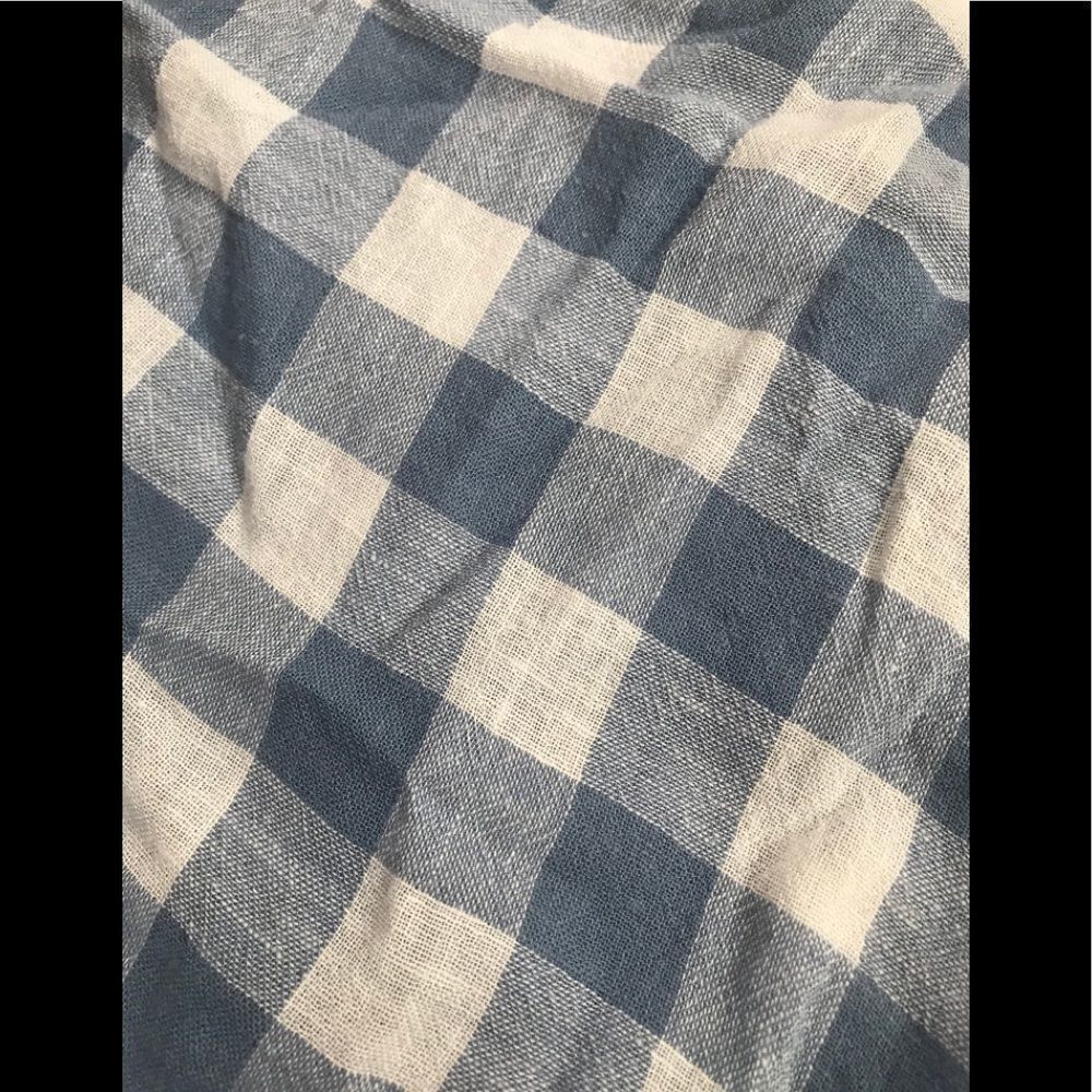 NWT Rails Athena Periwinkle Check Top - Picture 5 of 9